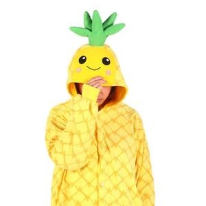 LUCKYONSIE Pajamas Pineapple Pj Suit For Adult & Teens
Small